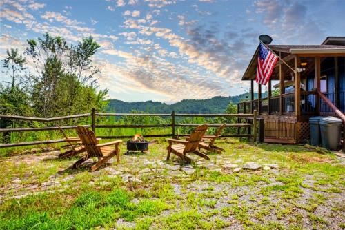 Mountain View Jacuzzi Fire Pit Close To Downtown — Murphy