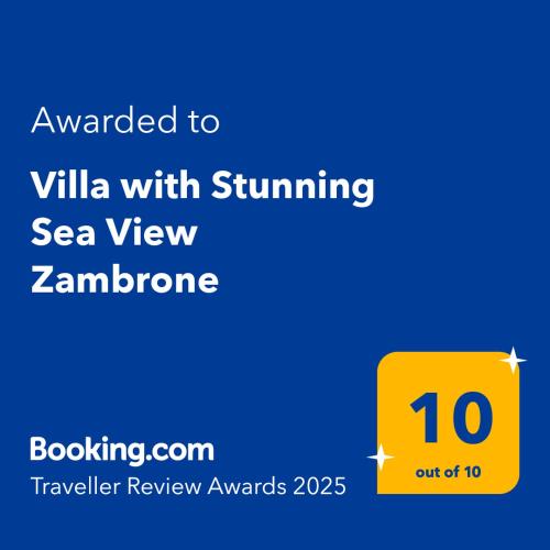 Villa Palummo Stunning Sea View Zambrone Calabria — 4-Star Luxury Hotel in Zambrone, Italy