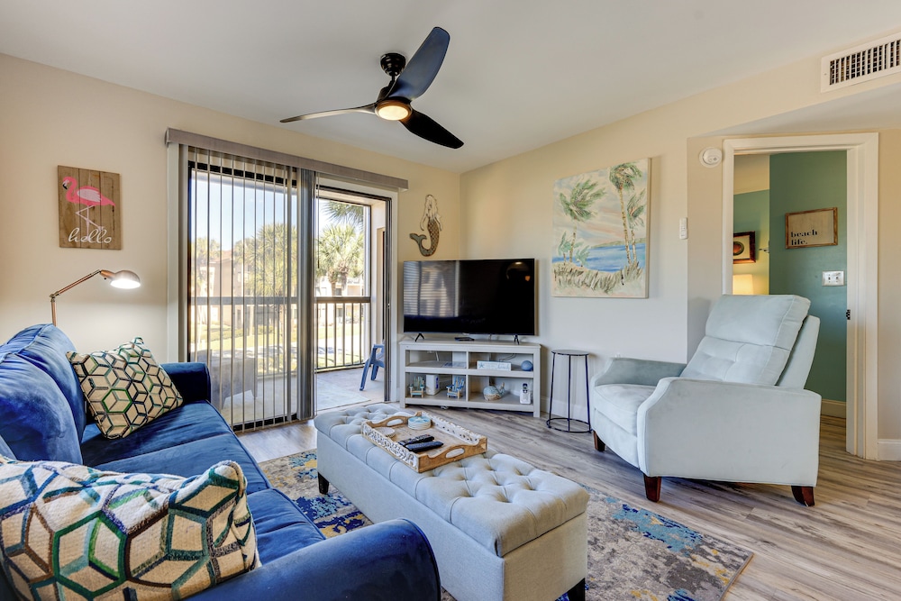 Walk to Beach & Bites St Augustine Resort Condo — 4-Star Luxury Hotel in Saint Augustine, United States