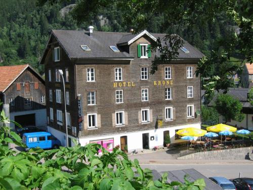Chalet Hotel Krone in Andermatt, Switzerland