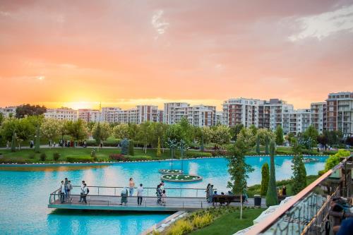 6E 142 91m2 Tashkent City Park Gardens Residence — 4-Star Luxury Hotel in Tashkent, Uzbekistan