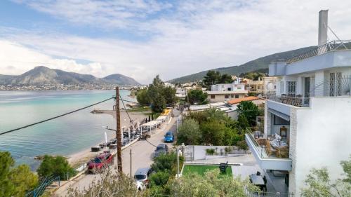 Evelyn in Unknown City, Greece