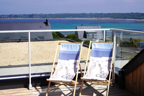 La Bernique bleue de Perros gîte vue mer in Perros-Guirec, France