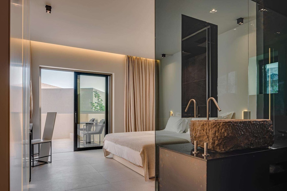 Milos Cove in Milos, Greece