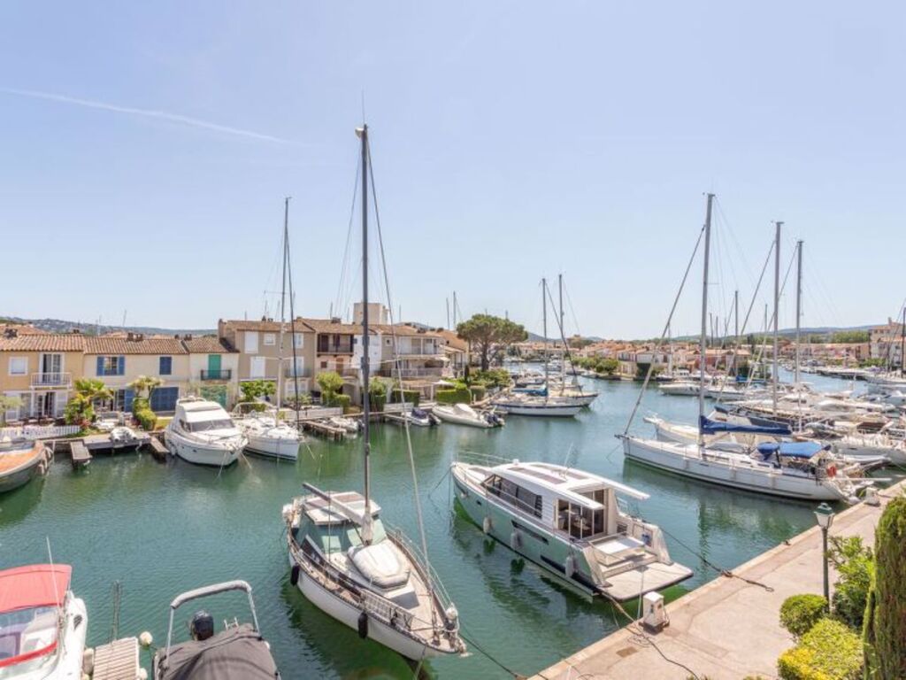 Vue Marina Port Grimaud in Grimaud, France
