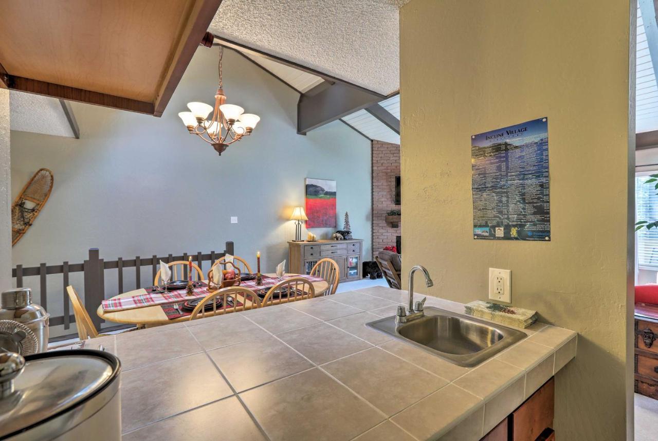Incline Village Condo w Deck: 1 Mi to Lake Tahoe Incline Village