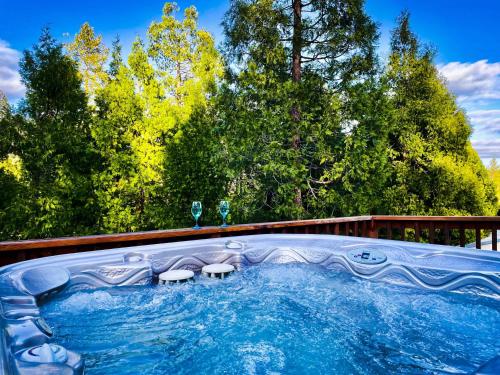 Honeybee Hive HOT TUB BBQ 8 minutes to Bass Lake Sleeps up to 6 — 4-Star Luxury Hotel in North Fork, United States