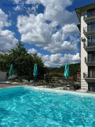 Arena Apart Hotel in Unknown City, Ukraine