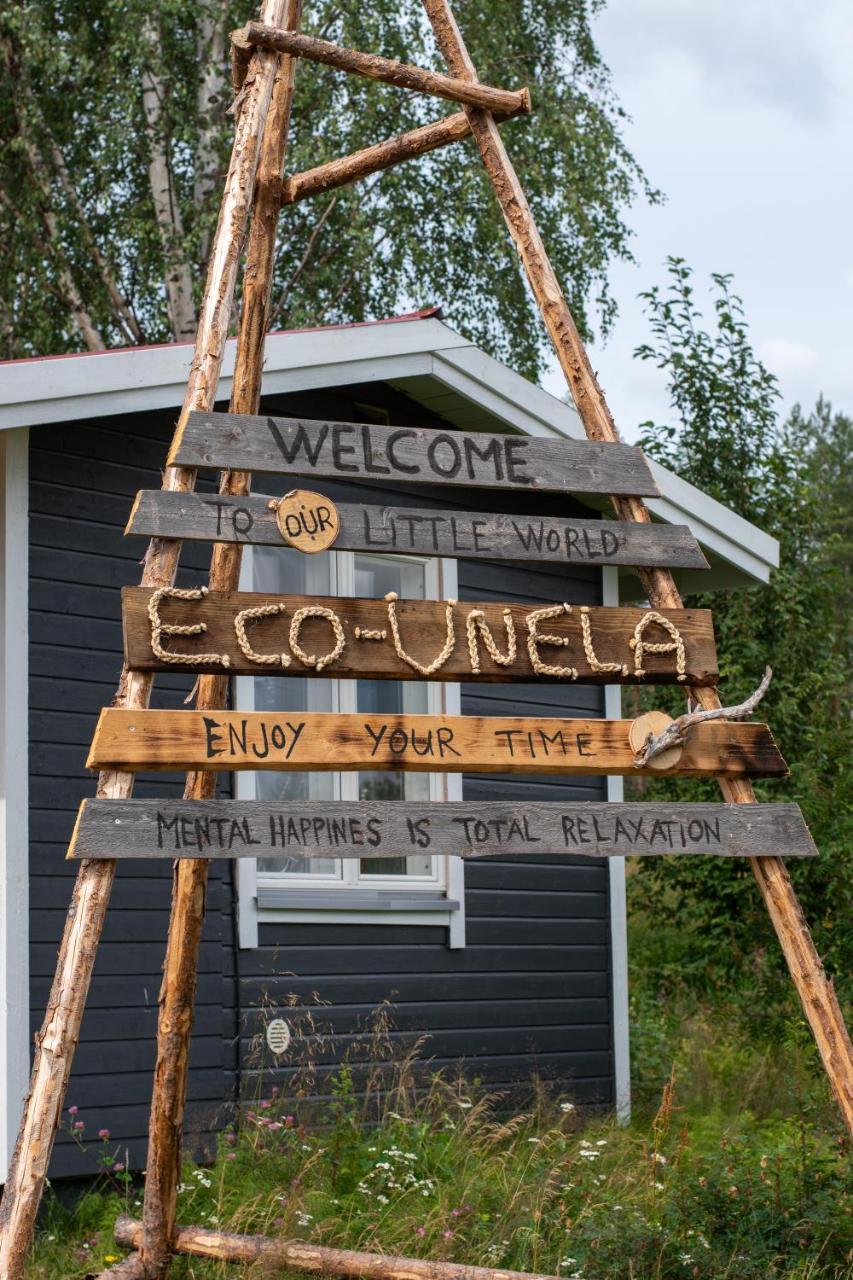 Experience accommadation Eco Unela in Rovaniemi, Finland