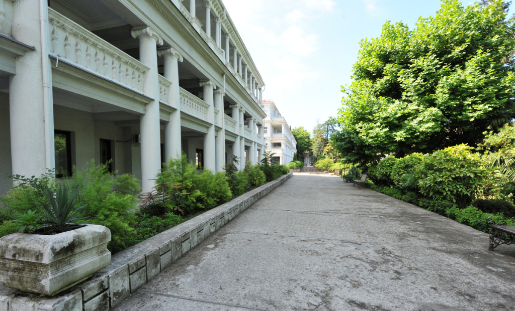 Sanatoriy Raduga - carbon neutral hotel in Sochi