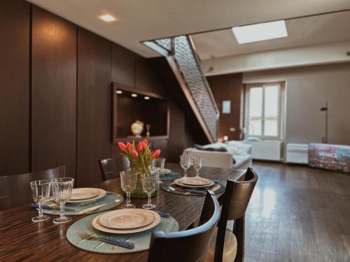 Casa Cavour Lecco Downtown Design Penthouse — 4-Star Luxury Hotel in Lecco, Italy