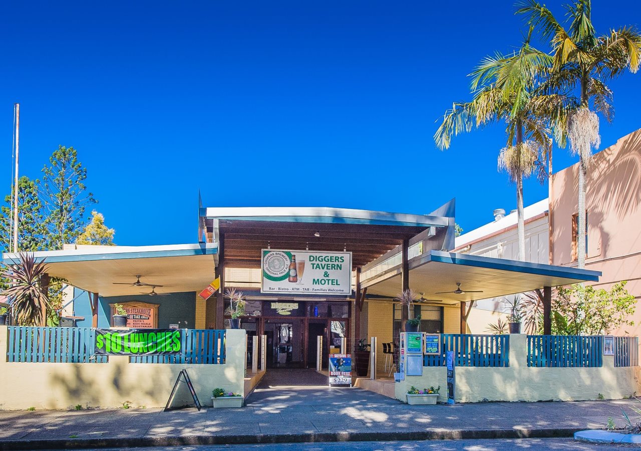 Diggers Tavern - carbon neutral hotel in Bellingen