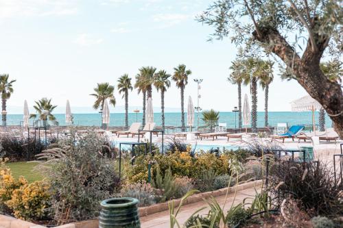 Valerio Resort beach club in Margherita Di Savoia, Italy