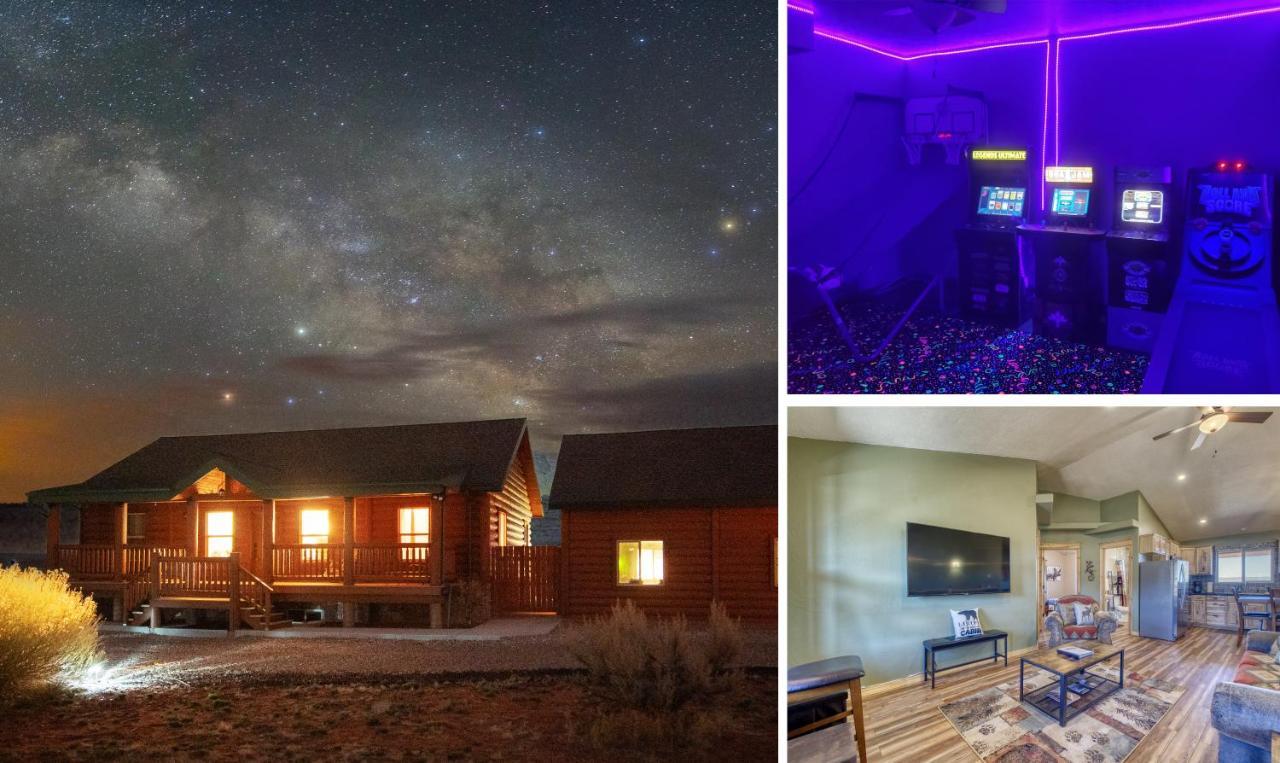 30 Mins To Zion Two Cabins W Game Room Bryce Lake Powell Grand Canyon — hotel in Kanab
