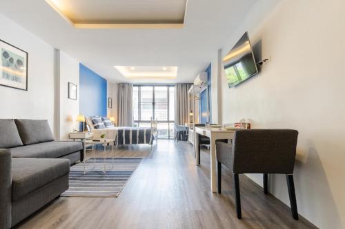 Cozy Studio 1 in Sathorn BTS Saint Louis