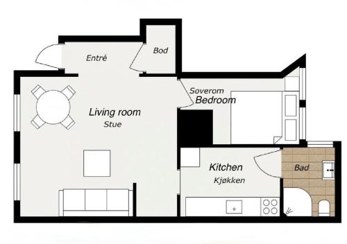 The DreamHouse inner City Center Old Town — 4-Star Luxury Hotel in Bergen, Norway