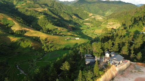 H’mong Village Mù Cang Chải in Mu Cang Chai, Vietnam
