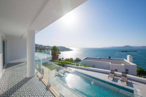 Bodrumda Eşsiz Deniz Manzaralı Lüks Villa Boss 1 — 4-Star Luxury Hotel in Milas, Turkey