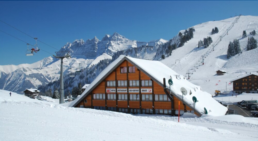 Hotel des Portes du Soleil in Vals Platz, Switzerland