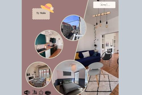 Ty Malo a Deux Pas de la Plage in Dunkerque, France