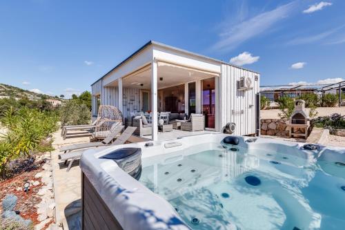BUQEZ ECO RESORT Villa 3 Beautiful sea view directly by sea in Unknown City, Croatia
