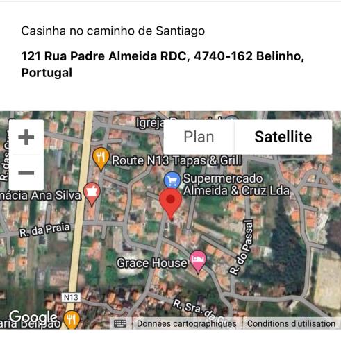 Casinha no caminho de Santiago in Esposende, Portugal