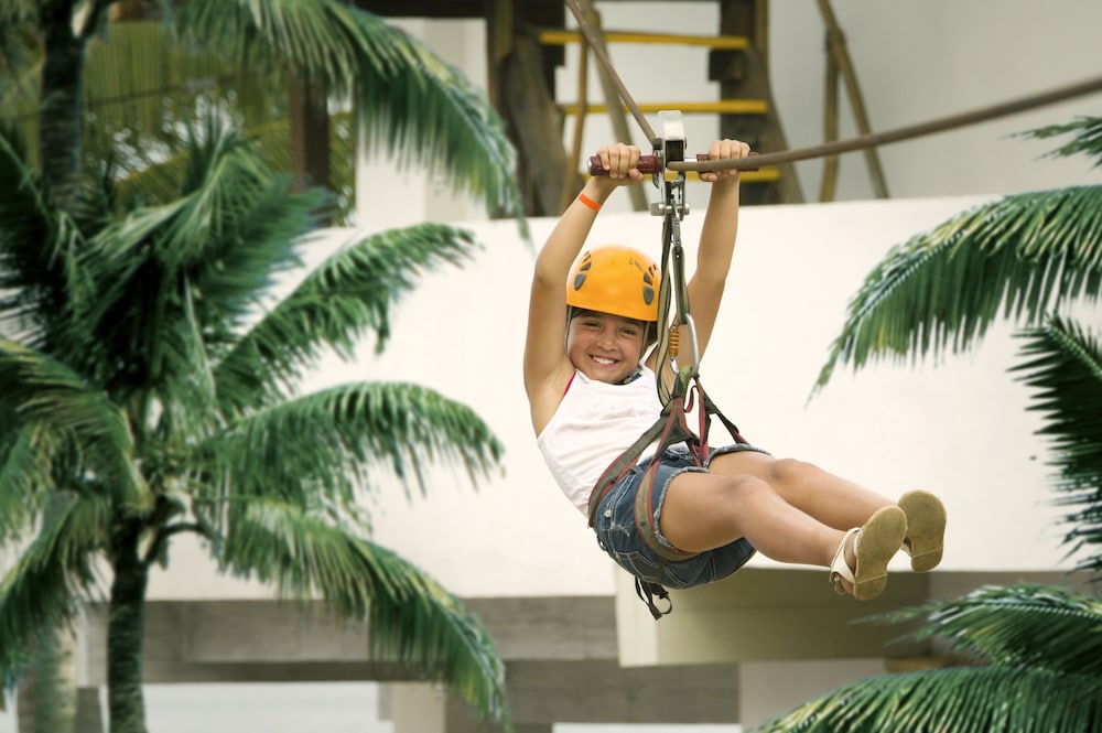 Ziplining