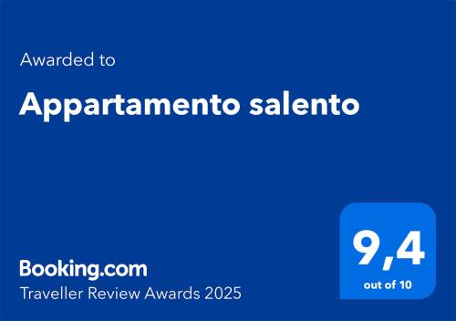Appartamento Salento — Taviano