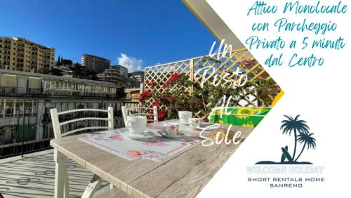 WH Un Posto al Sole Attico Monolocale con Parcheggio Gratuito 5 minuti dal centro Wifi — 4-Star Luxury Hotel in San Remo, Italy