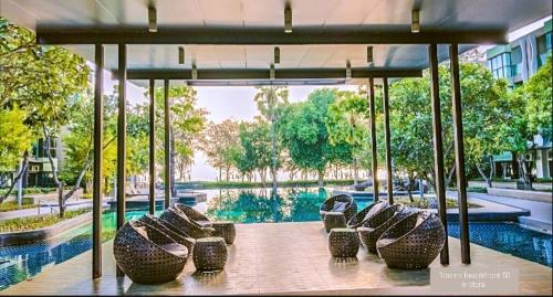 Rooms beachfront 50 meters — 4-Star Luxury Hotel in Cha-Am, Thailand