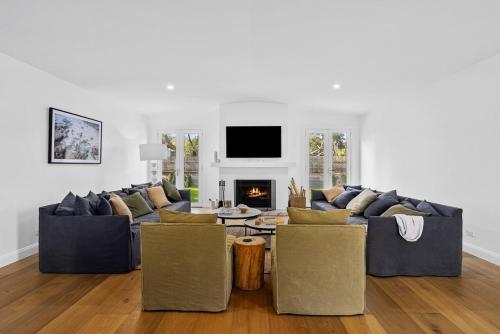 Westhaven Walk to Beach Shop Pool Spa Open Fire in Sorrento, Australia