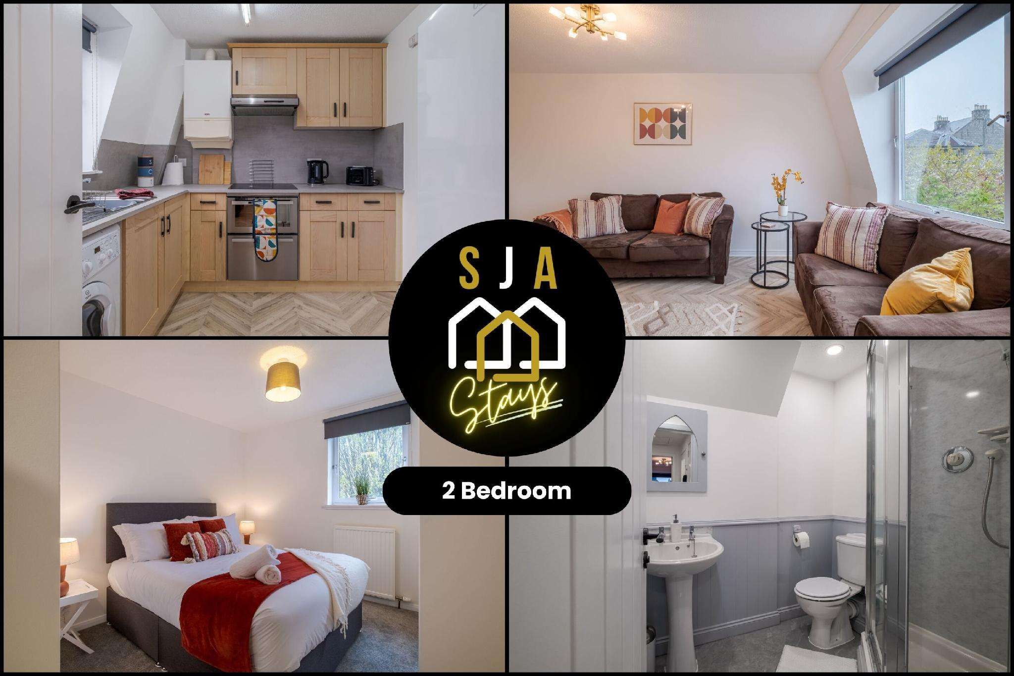 Hardgate Hideaway SJA Stays 2 Bed Apartment — 4-Star Luxury Hotel in Aberdeen, United Kingdom
