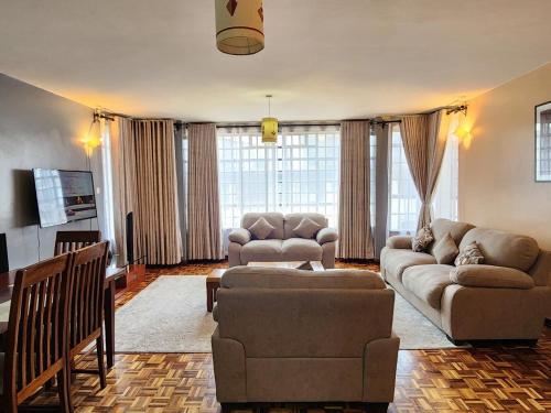 Daykio at Chania 3 Bedroom Apt with Pool in Kilimani