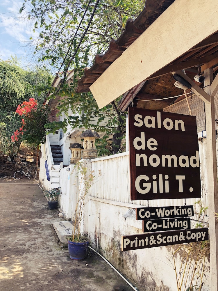 Salon de Nomad Gili T. in Gili Trawangan, Indonesia