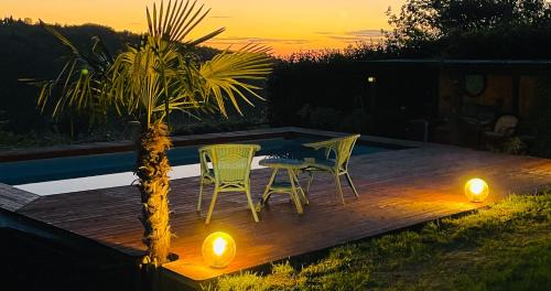 Chianti Home with Pool Terrace Garden and Magnificient View 2 to 8 persons — 4-Star Luxury Hotel in Greve In Chianti, Italy