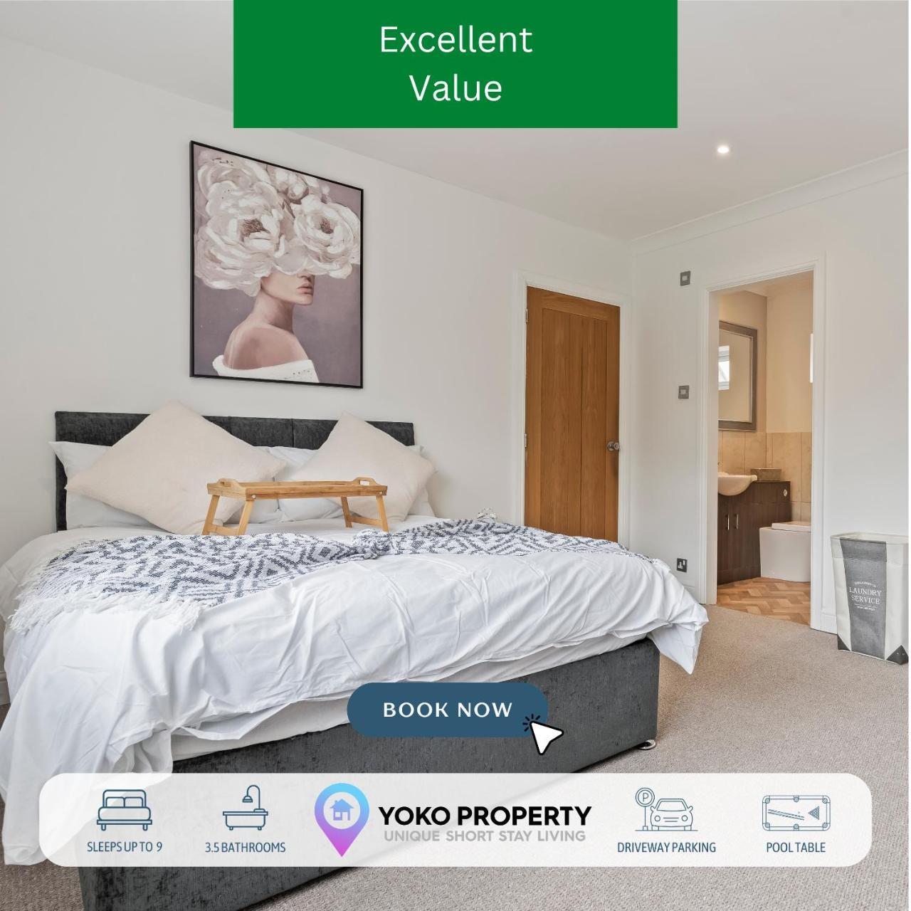 Malvern House PoolTable FastWifi & FreeParking — 4-Star Luxury Hotel in Great Malvern, United Kingdom