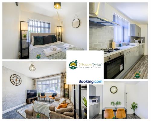 3 Bedroom Coventry House By Passionfruitproperties with Free Wi fi Large Garden and Driveway 52NRC — 4-Star Luxury Hotel in Coventry, United Kingdom