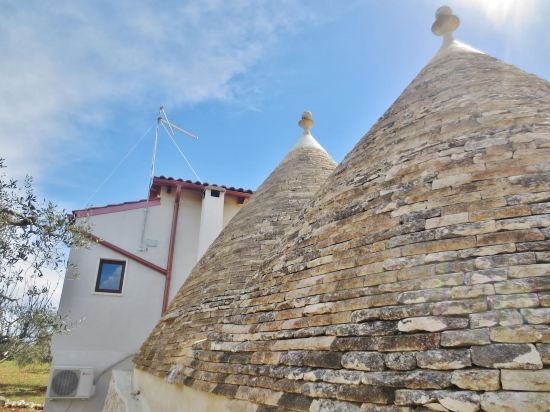 Trulli Caroli in Locorotondo, Italy
