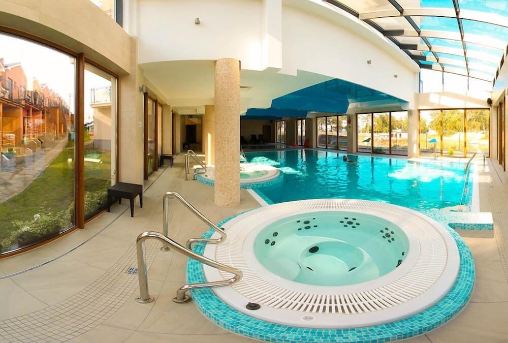 Sunset Spa - carbon neutral hotel in Rewal