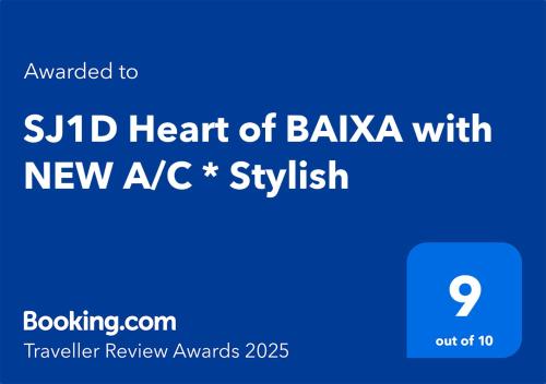Sj1d Heart Of Baixa With New A C Stylish — 4-Star Luxury Hotel in Lisbon, Portugal