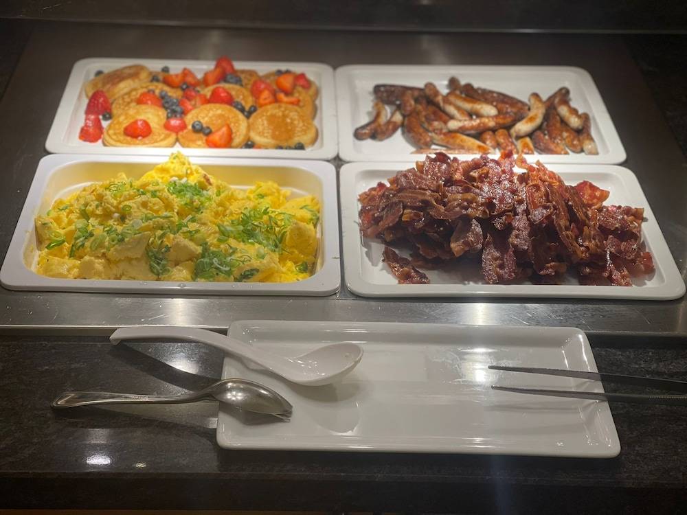 Breakfast buffet