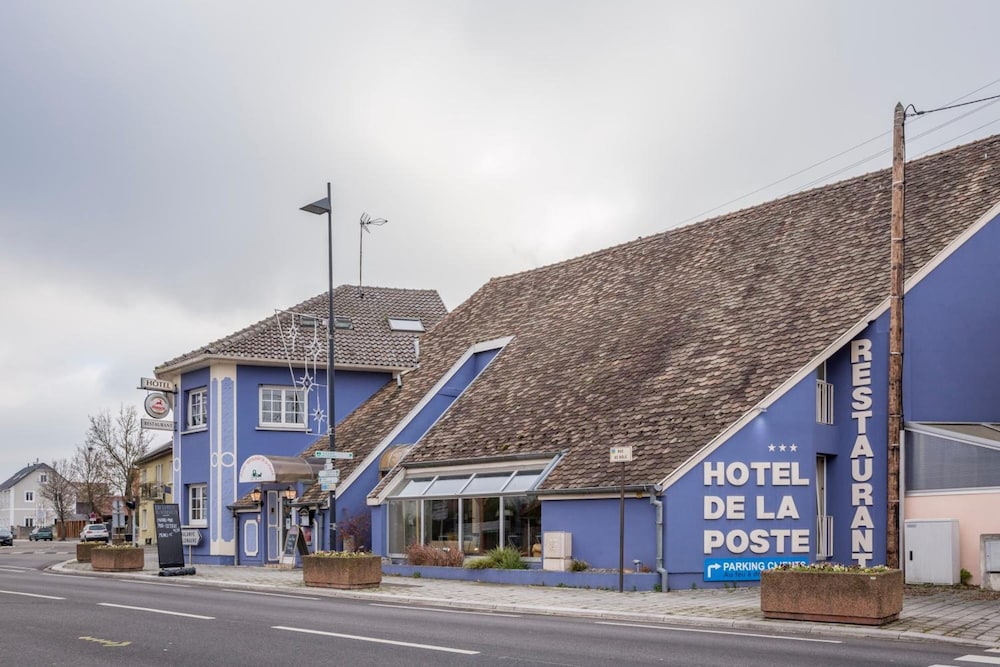 Hotel Restaurant De La Poste Mulhouse Ottmarsheim — Bantzenheim