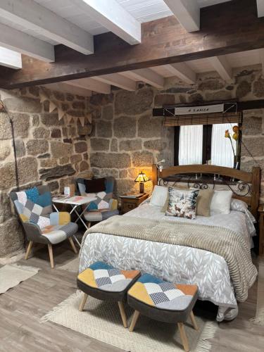 A Xanela - carbon neutral hotel in Trasmiras