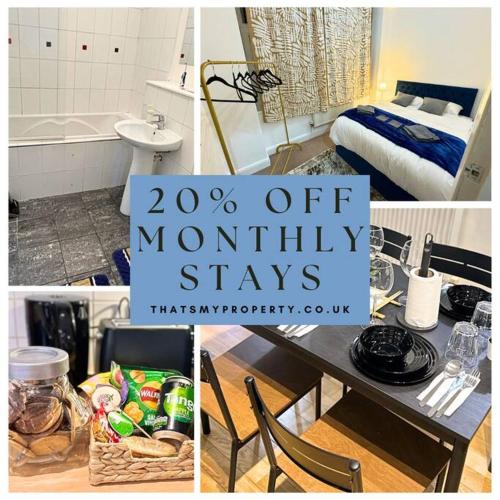 30 Percent Off Contractor Stays 3 Beds Sleeps 5 — 4-Star Luxury Hotel in Birmingham, United Kingdom