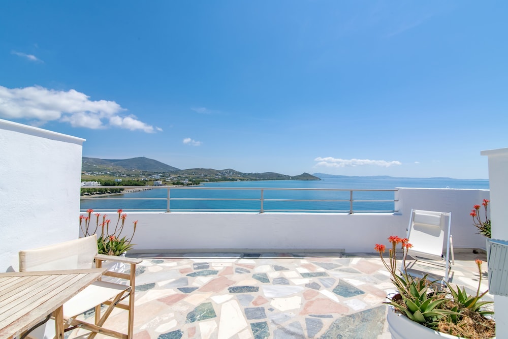 Agali bay hotel in Tinos, Greece