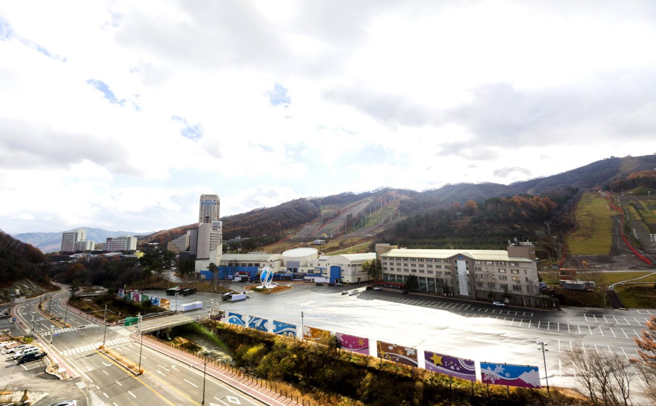 White View in Pyeongchang, South Korea