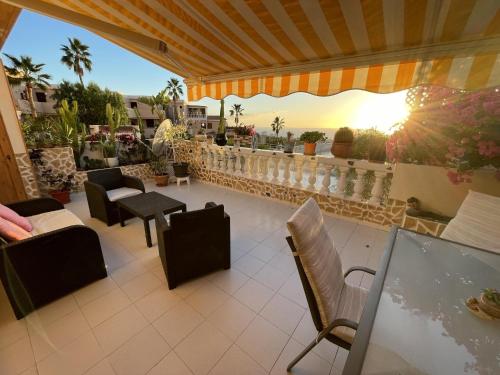 108 Parque Cristina Ocean View Heated Pool Free Wi Fi — Adeje