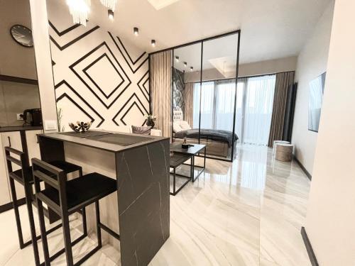 Apartament Elegance Hanza Tower in Szczecin, Poland