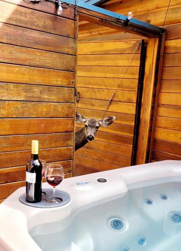 Cowboy’s Trail with HotTub King&QueenBed in UpperCanyon Pets welcome in Ruidoso, United States