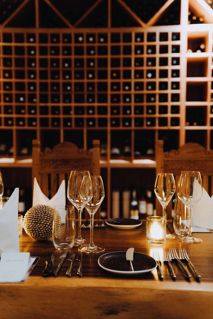 Radisson Blu Resort Maldives The Lab table set up